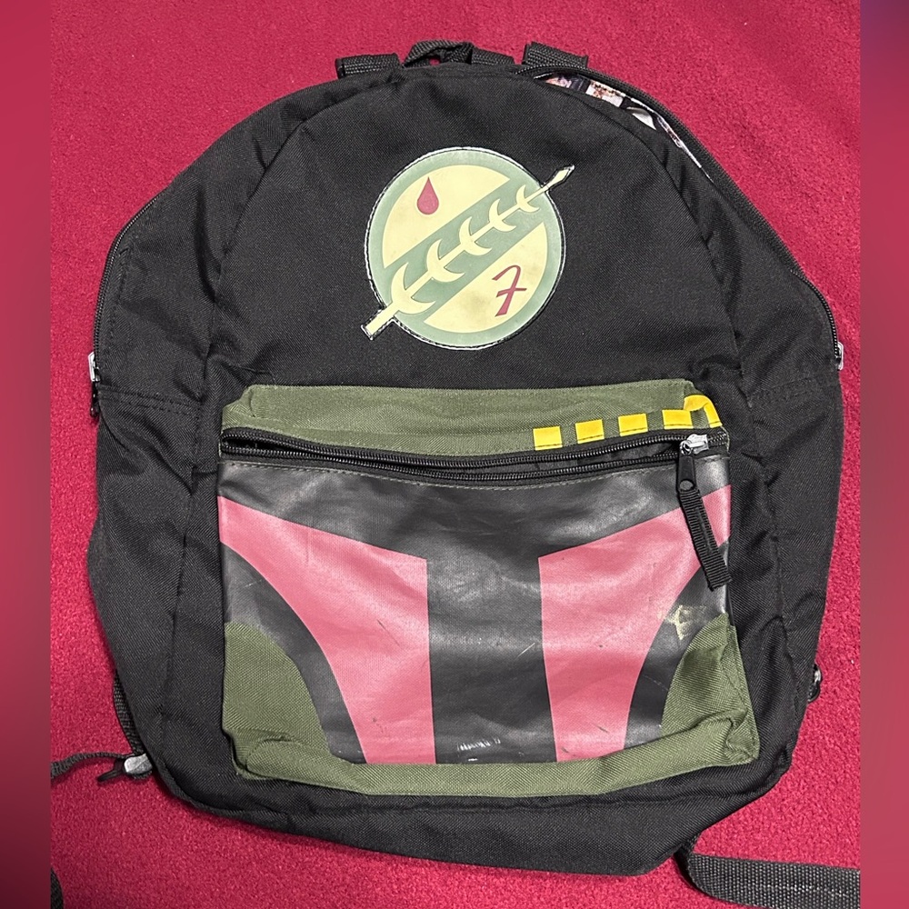 Star Wars Boba Fett reversible back pack